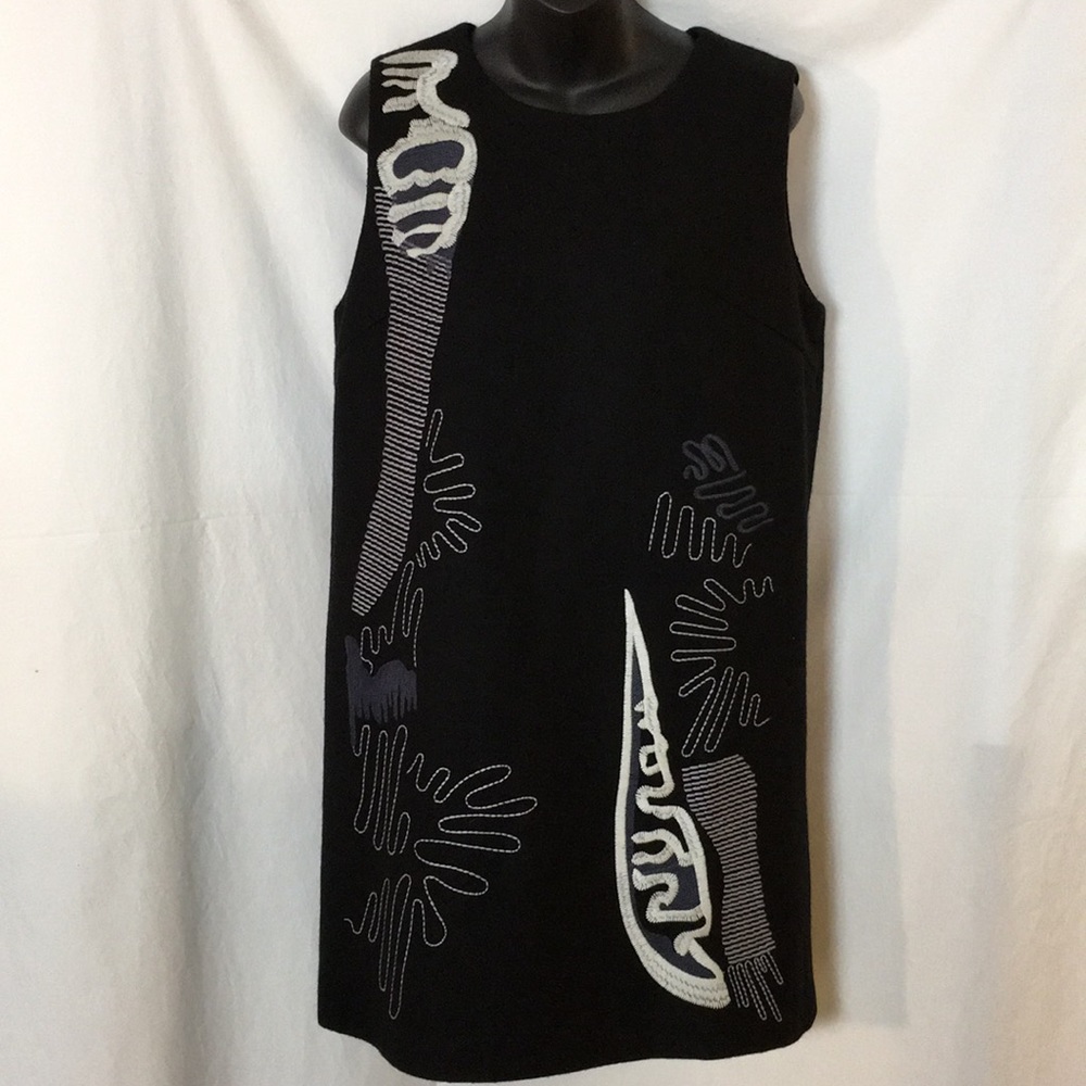 Pino Pizo Shift Tank Dress Embroidered Size XL